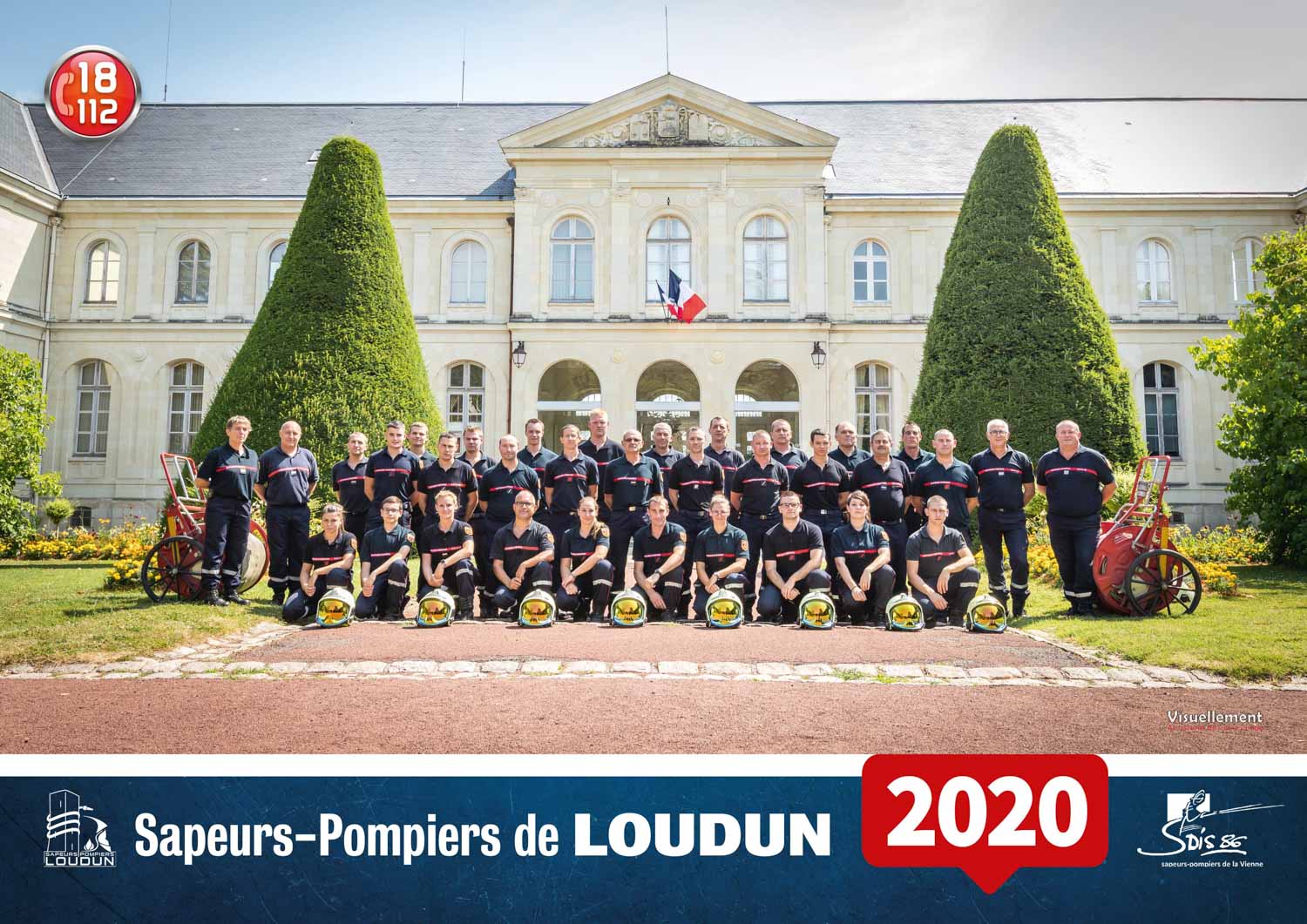 Lire la suite à propos de l’article Calendrier des Sapeurs Pompiers de Loudun 2020