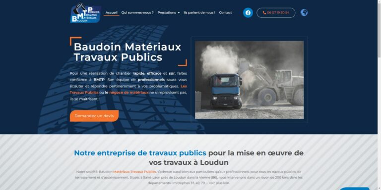 Lire la suite à propos de l’article Baudoin Matériaux Travaux Publics