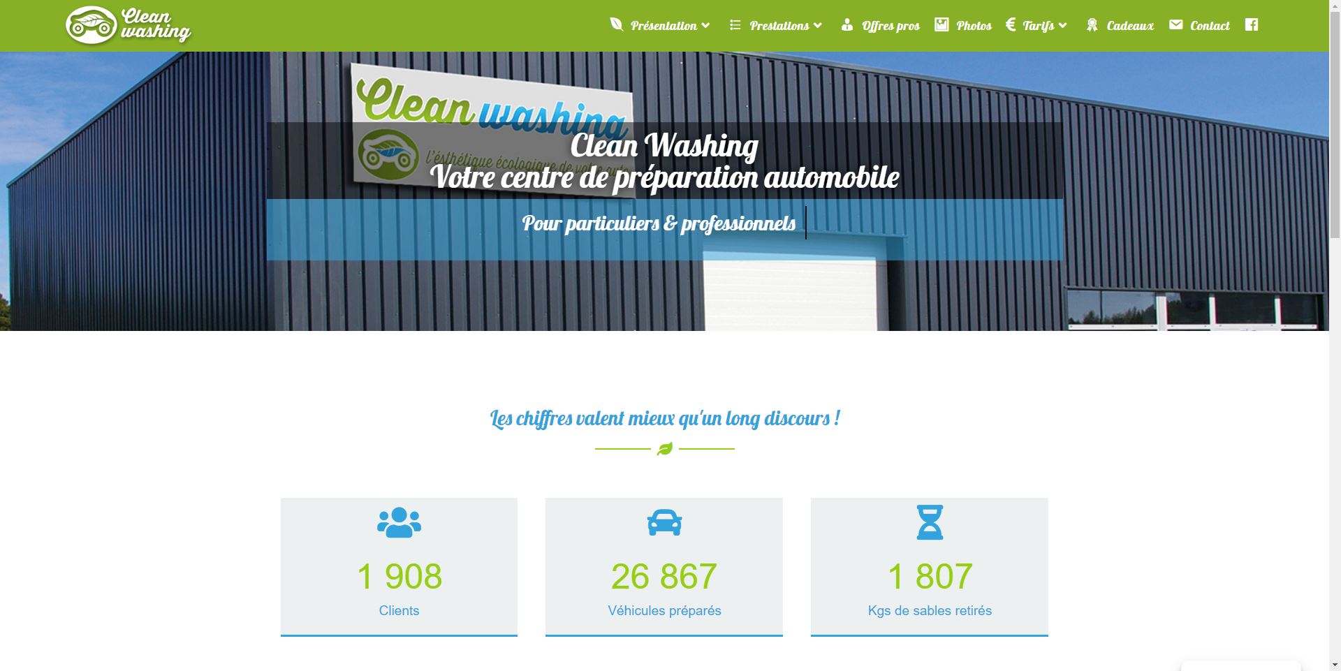 Lire la suite à propos de l’article Clean Washing Préparation automobile