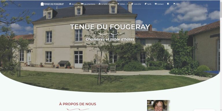 Lire la suite à propos de l’article Tenue du Fougeray Chambres et table d’hôtes