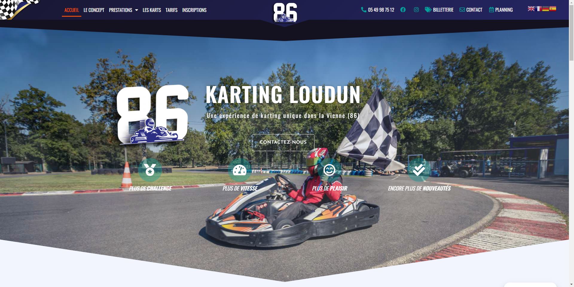 Lire la suite à propos de l’article Karting de la Boule d’Or à Bournand