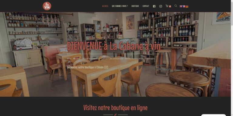 Lire la suite à propos de l’article La Cabane à Vin à Chinon Bar & cave à vin