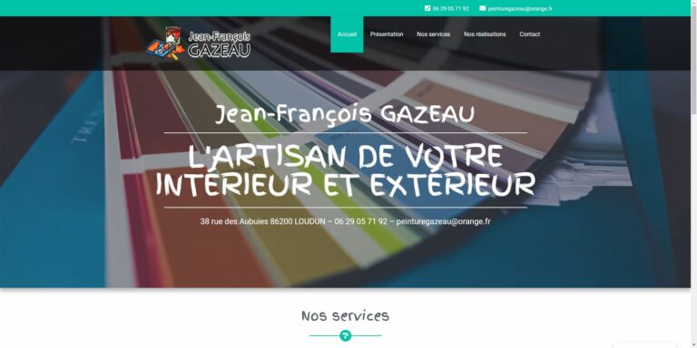 Lire la suite à propos de l’article Jean-François Gazeau Artisan peintre