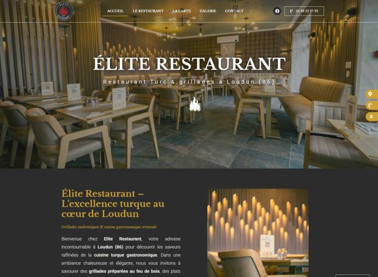 Lire la suite à propos de l’article Elite restaurant