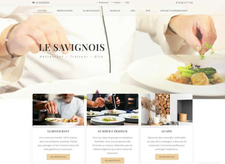 Lire la suite à propos de l’article Restaurant le Savinois