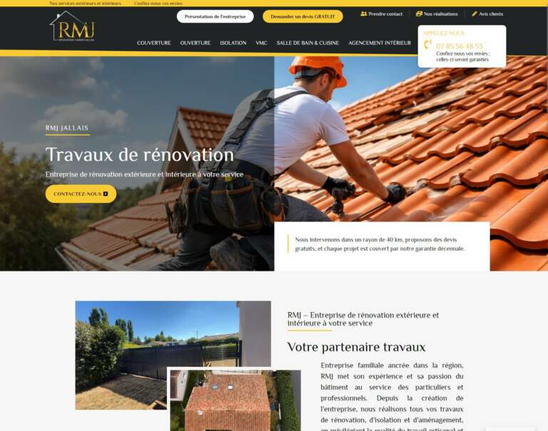 Lire la suite à propos de l’article RMJ Jallais – Rénovation de maison